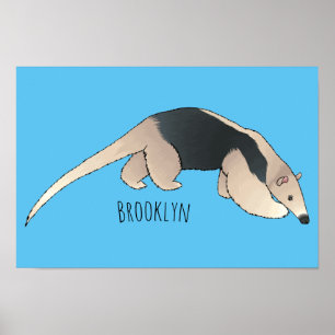 Tamandua-cartoon Poster