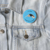 Tamandua-cartoon Ronde Button 5,7 Cm (In situ)