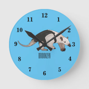 Tamandua-cartoon Ronde Klok