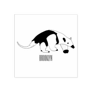 Tamandua-cartoon Rubberstempel