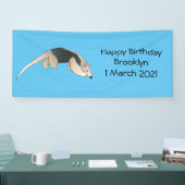 Tamandua-cartoon Spandoek (Beurs)