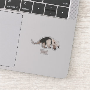 Tamandua-cartoon Sticker
