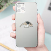 Tamandua-cartoon Sticker (Telefoon)