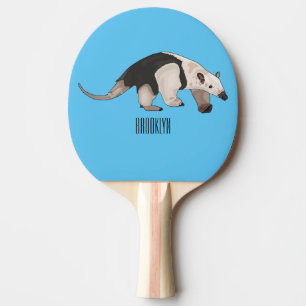 Tamandua-cartoon Tafeltennisbatje