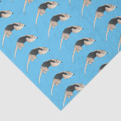 Tamandua-cartoon Tissuepapier (Detail)