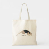 Tamandua-cartoon Tote Bag (Achterkant)