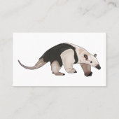 Tamandua-cartoon Visitekaartje (Achterkant)
