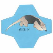 Tamandua-cartoon Voetbal (Enkel)