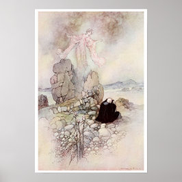 Tamano The Fox Maiden van Warwick Goble Poster