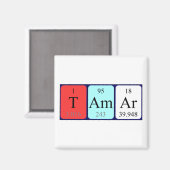 Tamar periodieke table name magnet (Voorkant / Achterkant)