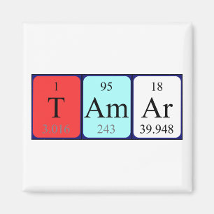 Tamar periodieke table name magnet