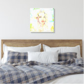 Tamara Canvas Print (Insitu (Slaapkamer))