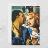 Tamara de Lempicka - "Idylle" Uitnodigingen (Achterkant)