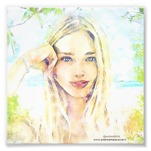 Tamara Foto Afdruk (Voorkant)