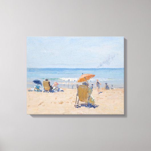 Tamarama Beach - Elioth Gruner Canvas Afdruk (Voorkant)
