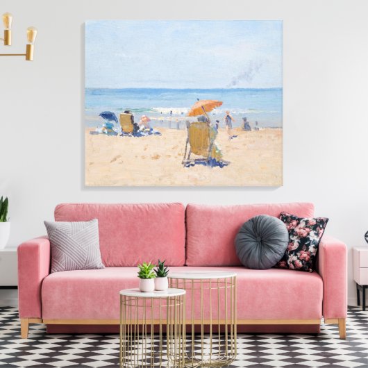 Tamarama Beach - Elioth Gruner Canvas Afdruk (Insitu (Woonkamer))