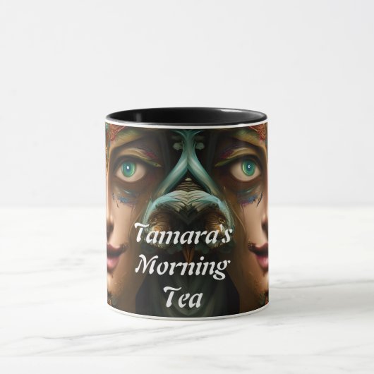 Tamara's Morning Tea Gepersonaliseerd Mok (Midden)