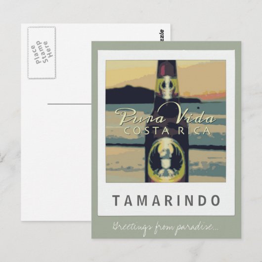 Tamarindo Beach Costa Rica Briefkaart (Voorkant / Achterkant)
