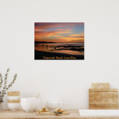Tamarindo Beach Sunset, Costa Rica Poster (Keuken)