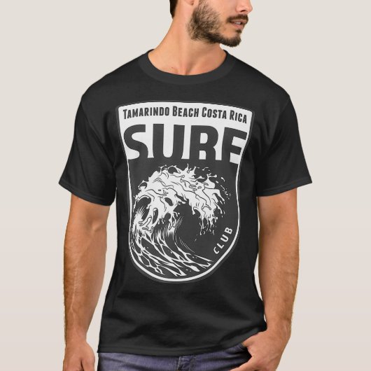 Tamarindo Beach Tamarindo Costa Rica Surf Gift T-shirt (Voorkant)