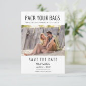 Tamarindo Costa Rica Destination Photo Wedding Save The Date (Staand voorkant)