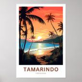 Tamarindo Costa Rica Reisprint Poster (Voorkant)
