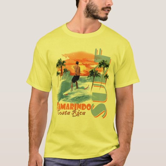Tamarindo SURF! T-shirt (Voorkant)