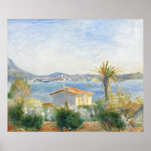 Tamaris, Frankrijk Auguste Renoir Poster (Voorkant)