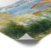 Tamaris, Frankrijk door Auguste Renoir Poster (Hoek)