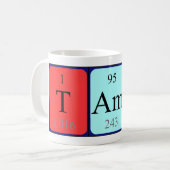 Tamás periodieke lijstnaam mok (Voorkant links)