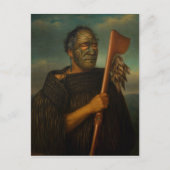 "Tamati Waka Nene" - Gottfried Lindauer Briefkaart (Voorkant)