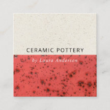TAMATO RED CERAMIC POTTERY GLAZED SPECKLED TEXTURE