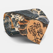 Tamatori met het Stropdas van Vissen (Opgerold)