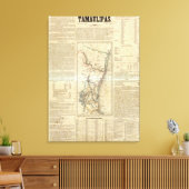 Tamaulipas, Mexico Canvas Afdruk (Insitu (Woonkamer))