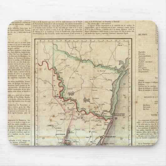 Tamaulipas, Mexico Muismat (Voorkant)