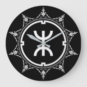 Tamazgha - Amazigh Symbol Grote Klok (Voorkant)