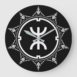 Tamazgha - Amazigh Symbol Grote Klok