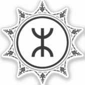 Tamazgha - Het land Amazighs Vinyl Sticker (Voorkant)