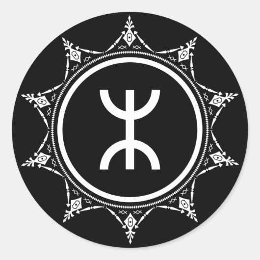 Tamazgha - Het land van Amazighs Sticker (Voorkant)