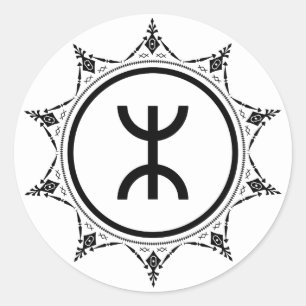 Tamazgha - Het land van Amazighs White Sticker