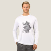 Tamazight💀 Tri-Blend Shirt (Voorkant)