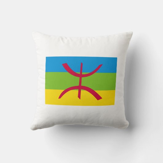 Tamazight vlag kussen (Achterkant)
