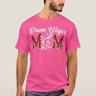 Tamboer-majoor-moeder Luipaard-moeder van een tamb T-shirt
