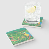 Tambopata Biodiversity Reserve Stone Onderzetter (Zijkant)