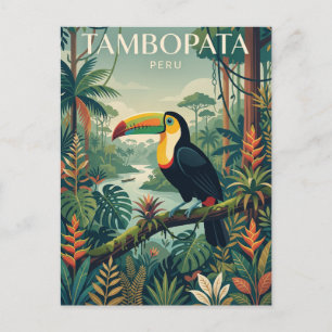 Tambopata National Reserve Peru Briefkaart