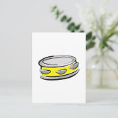 tambourine briefkaart (Staand voorkant)