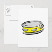 tambourine briefkaart (Voorkant / Achterkant)