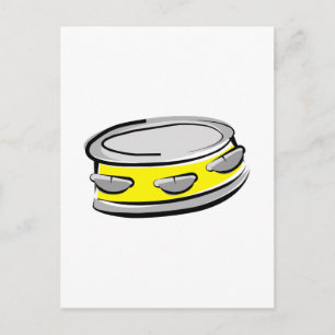 tambourine briefkaart