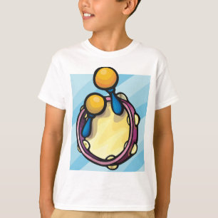 Tambourine en maracas t-shirt