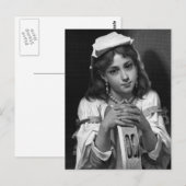 Tambourine Girl Briefkaart (Voorkant / Achterkant)